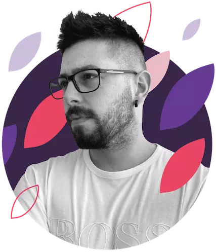 Marios Bousios with glasses image